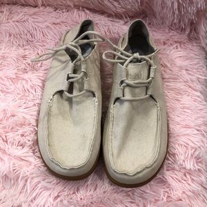 Olukai Twill casual boat shoes